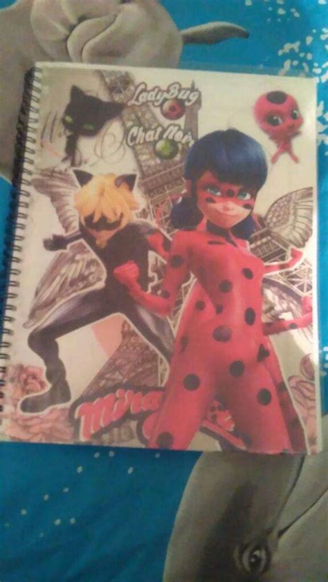 Cuaderno de Lady Bug Miraculous Ladybug Español Amino