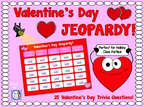 Valentine's Day Jeopardy Game | Made By Teachers