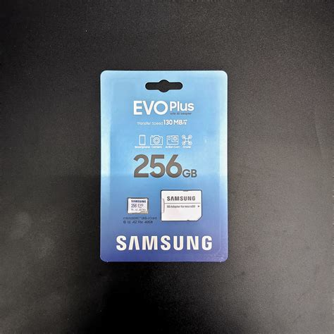 Samsung Evo Plus microSD Card [256GB] 160MB/s - PS Enterprise Gameshop