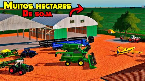 Conhecendo Uma Fazenda No Mato Grosso Farming Simulator 19 O Rei Da