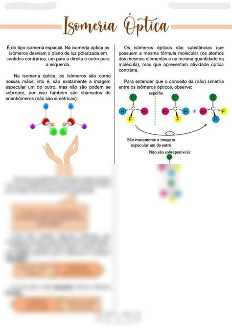 Solution Resumo Isomeria Ptica Studypool