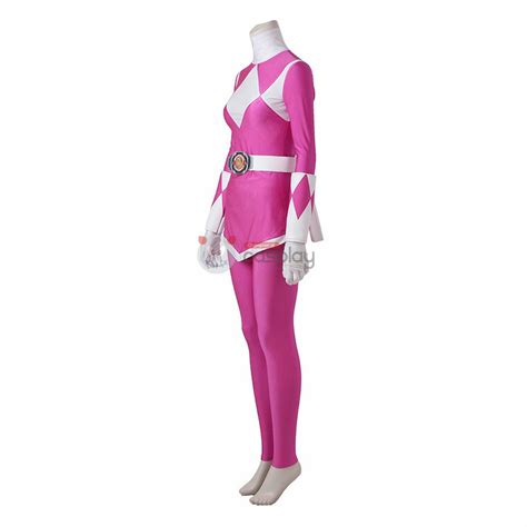 Mei Ptera Ranger Costume Pink Mighty Morphin' Power Rangers Cosplay Costumes - CCosplay.com