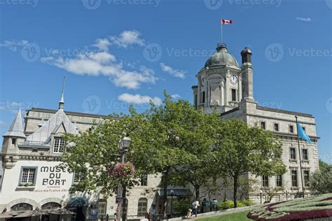 old town quebec city street place 20421291 Stock Photo at Vecteezy