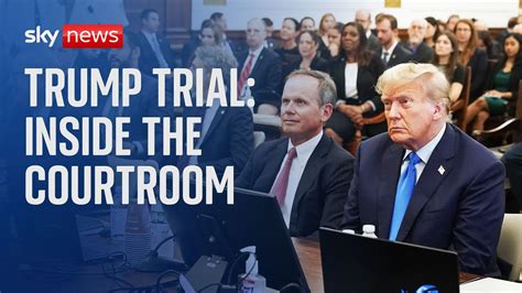 Trump Trial Cameras Allowed In The Courtroom Youtube