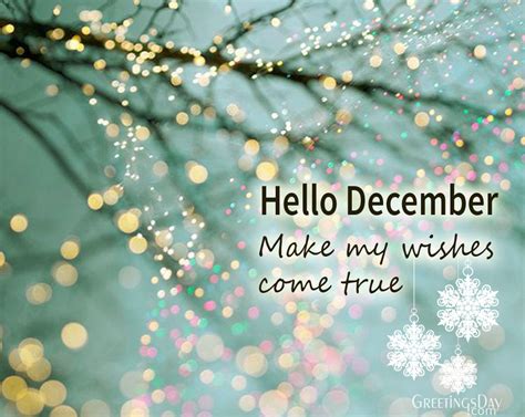 Hello December - Greeting Cards and Pics.