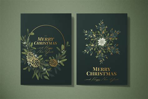 Elegant Christmas Cards :: Behance