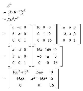 Matrix diagonalization