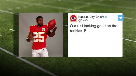 First look: Rookie running back Clyde Edwards-Helaire in a Kansas City ...