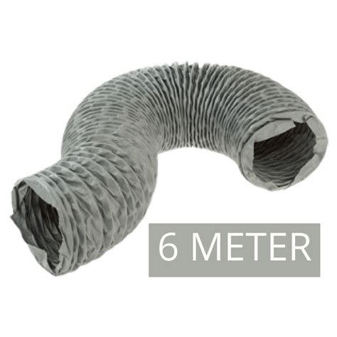 Greyflex PVC Ventilatieslang Binnendiameter 80 Mm Lengte 6 Meter