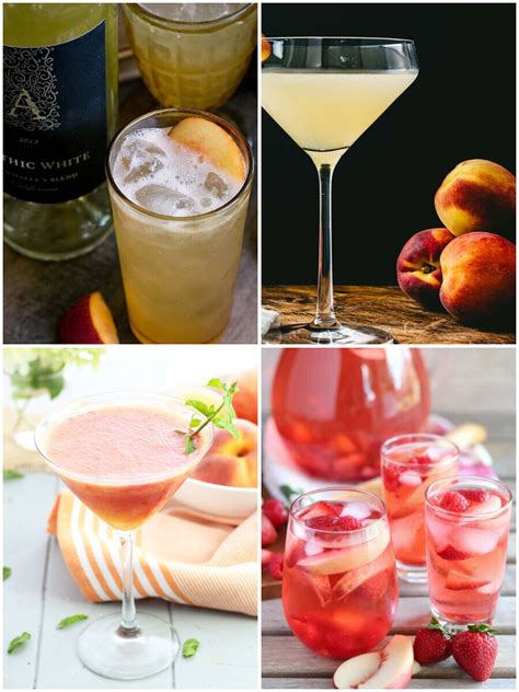 15 Peach Liqueur Cocktails You Need To Sip On This Summer