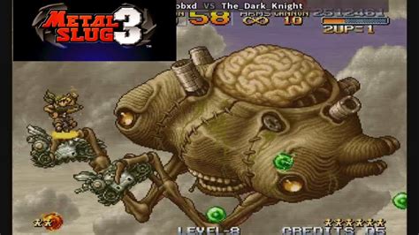 Metal Slug 3 SNK 2000 Level 8 2 Players Speedrun Longplay Neo