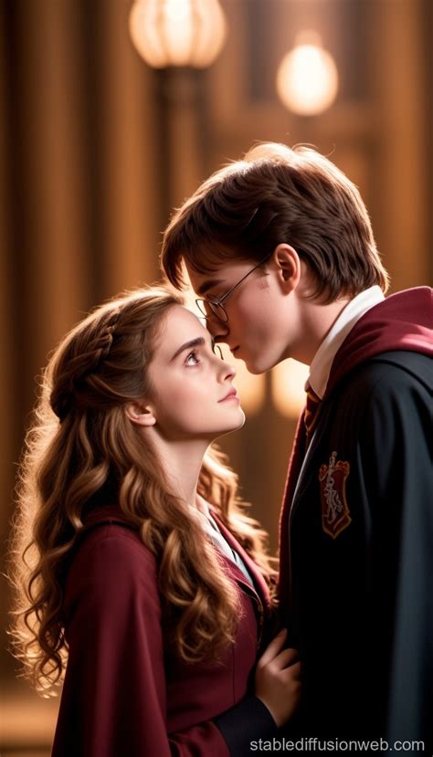 harry potter kissing hermione granger Prompts | Stable Diffusion Online