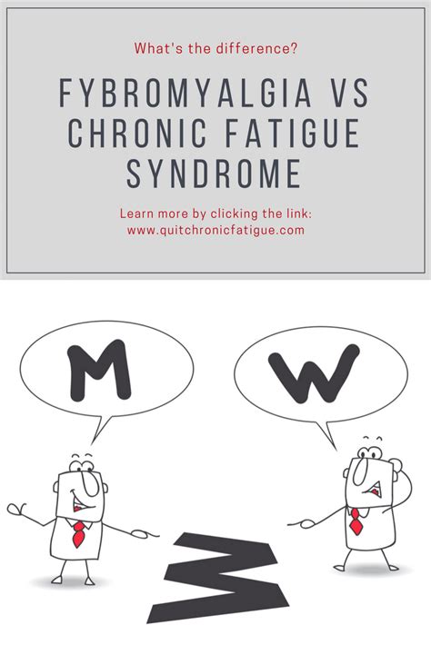 Fibromyalgia Vs Chronic Fatigue Syndrome Whats The Difference Chronic Fatigue Syndrome