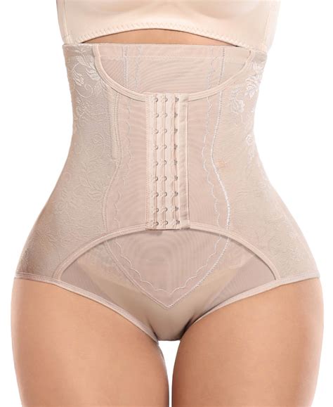 Vaslanda Tummy Control Panties For Women Shapewear Butt Lifter Short