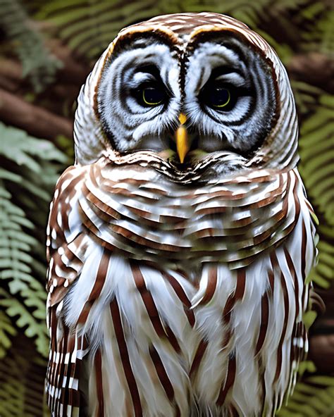 Barred Owl Eyes Graphic · Creative Fabrica