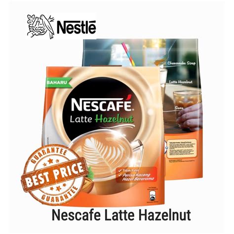 NESCAFE LATTE HAZENUT 24 20G Shopee Malaysia