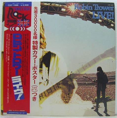 Robin Trower – Robin Trower Live! (1976, Initial 30,000 first press ...