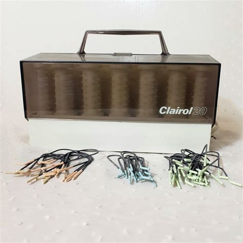 1980s Vintage Clairol 20 Instant Hairsetter Hot Rollers With Etsy