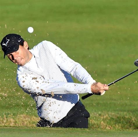 Rafa at the Solidarity Golf Tournament (Olazabal & Nadal invitational ...