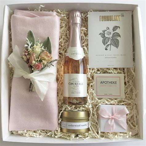 Bridesmaid Gift Box Or Bridesmaid Proposal Blush And Gold Wedding