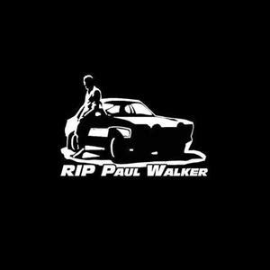 Paul Walker RIP Car Vinyl Decal Stickers