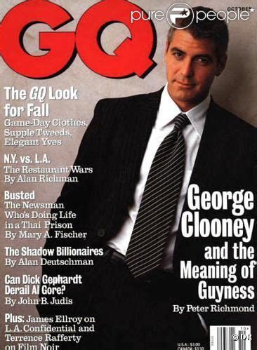 George Clooney Various Magazine Poses Naked Male Celebrities