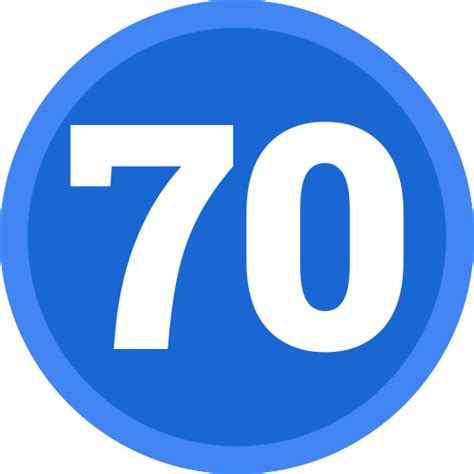 Seventy Generic color fill icon