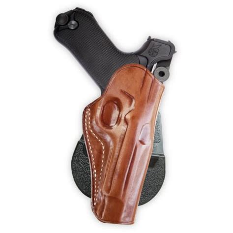 Leather Owb Paddle Holster With Open Top Custom Fit Luger P08 4