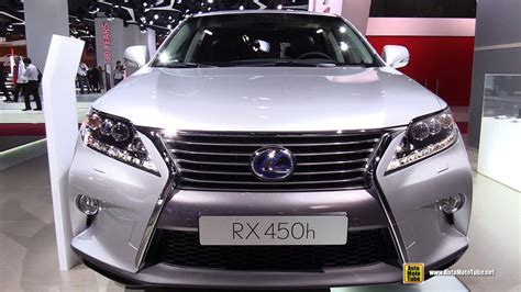 2015 Lexus RX 450h - Exterior and Interior Walkaround - 2014 Paris Auto show - YouTube