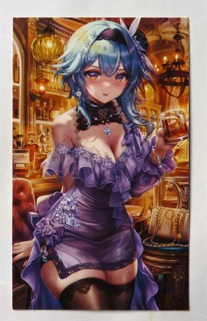 Carte Sexy Girl Manga Mint Prism Girl Waifu Genshin Impact Eula Eur 4