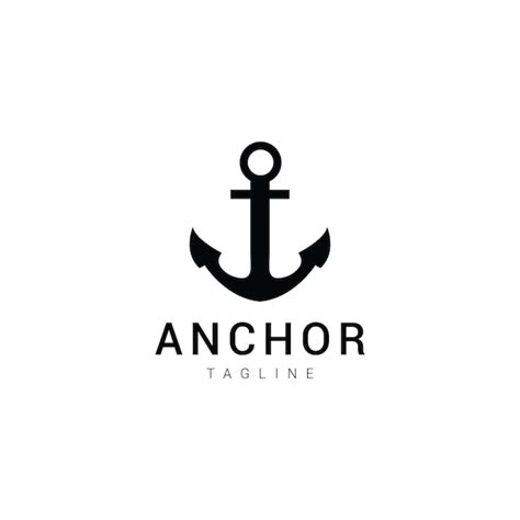 Premium Vector Anchor Logo Template Vector Icon Illustration Design