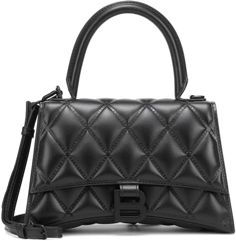 Balenciaga Hourglass Small Leather Tote Shopstyle