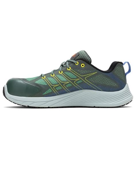 Merrell Moab Flight Carbon Fiber Industrial Shoe In Green Lyst