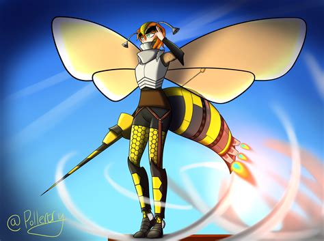 Robo Bee Girl By Poller On Newgrounds