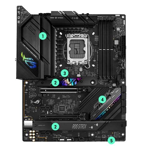 ROG STRIX B760 F GAMING WIFI Gaming MotherboardsROG Republic Of