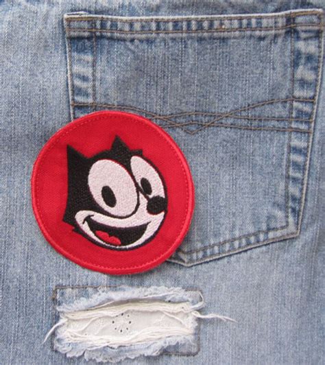 Felix the Cat Bag of Tricks Cartoon Character Iron On Sew On | Etsy