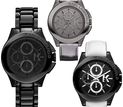 If It's Hip, It's Here (Archives): Karl Lagerfeld's New Watch ...