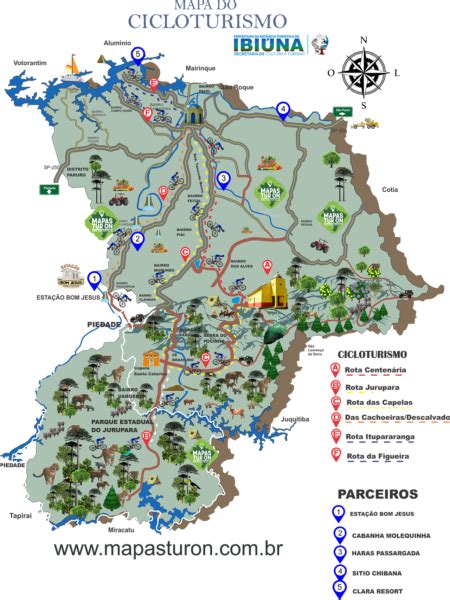 Mapa Cicloturismo Mapas Turísticos Online