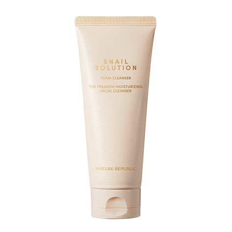 Snail Solution Foam Cleanser – Nature Republic UK