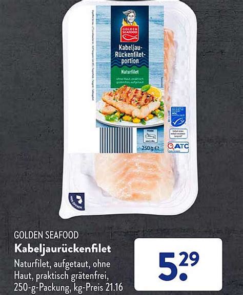 Golden Seafood Kabeljaur Ckenfilet Angebot Bei Aldi S D Prospekte De