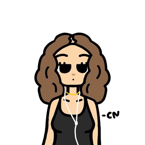 -CN pfp brown curly hair 🤎 #cnpfp | Cartoon profile pics, Girls cartoon art, Cartoon art