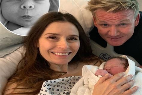 Gordon And Tana Ramsays Newborn Son Oscar Shows Off Perfect Pout Two