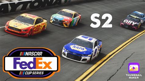 Nascar FedEx Cup Series S2 Driver And Team Roster YouTube