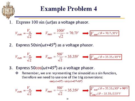 Lesson 15 Phasors Complex Numbers And Impedance 1