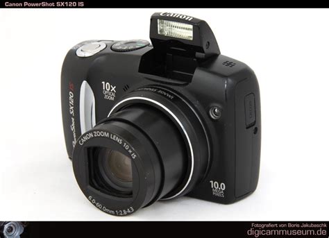 Canon PowerShot SX120 IS - Digitalkamera-Museum