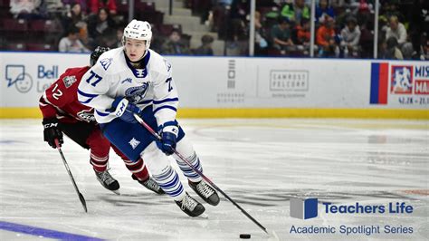 Teachers Life Academic Spotlight Ethan Del Mastro Mississauga Steelheads