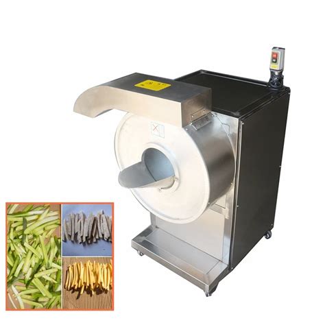 Electric Carrot Potato Cutting Machine Industrial Potato Chips Cutter