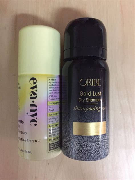 2 Travel Size Dry Shampoo Oribe 09 Oz And Eva Nyc 075 Oz Ebay