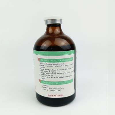 Veterinary Injectable Drugs Antibiotic Tilmicosin Injection Ml For