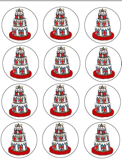 Edible Printable Cake Toppers